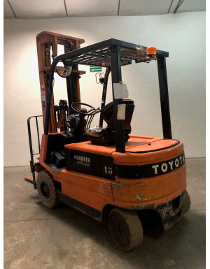 toyota, fbm20, carretillas elevadoras, eléctricas, mecanocar, usadas, alquiler, murcia, 3868