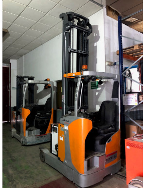 still, fm-x 14, carretilla elevadora retráctil, eléctrica, usada, mecanocar, murcia, 3962