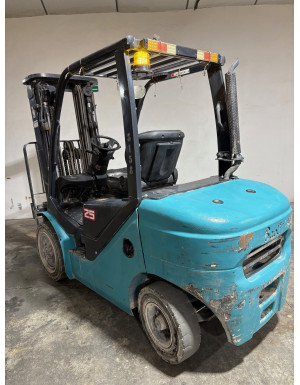 baoli, kbd 25 +, carretilla elevadora, diésel, usada, mecanocar, 3158